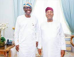 Sanwo-Olu Meets With Bishop Oyedepo
