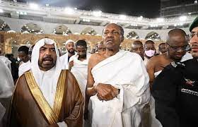President Buhari Performs Last Umrah As President Amidst Tight Security