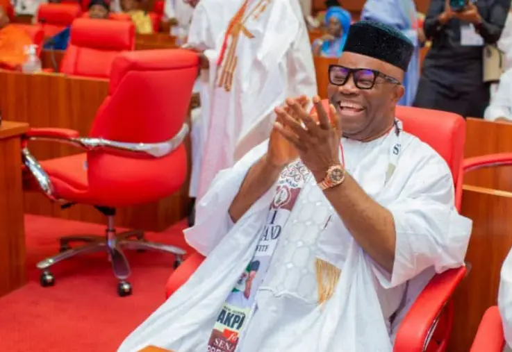 JUST-IN: Akpabio Voted Senate President
