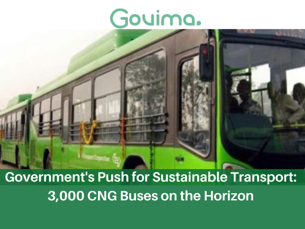 Government’s Push For Sustainable Transport: 3,000 CNG Buses On The Horizon