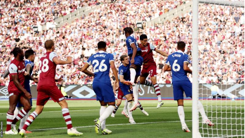 West Ham United Hammers Chelsea In London Derby