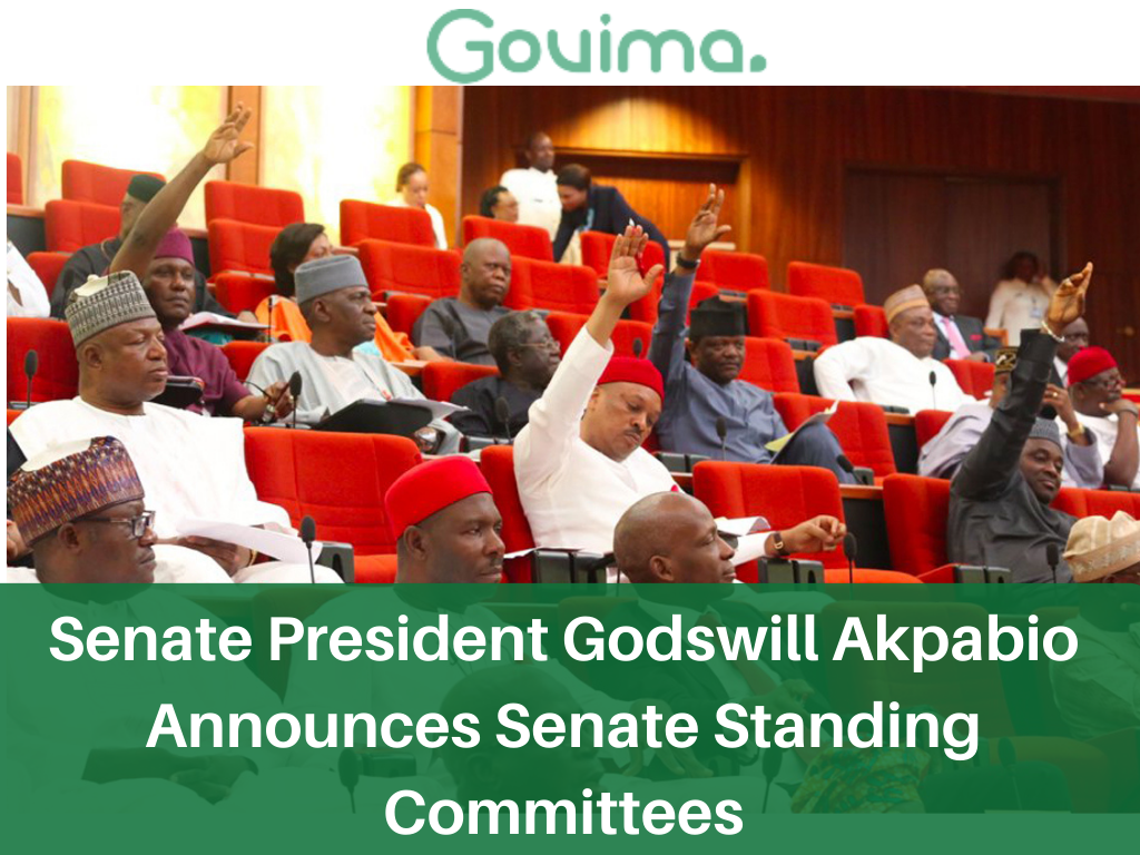 Senate President Godswill Akpabio Announces Senate Standing Committees