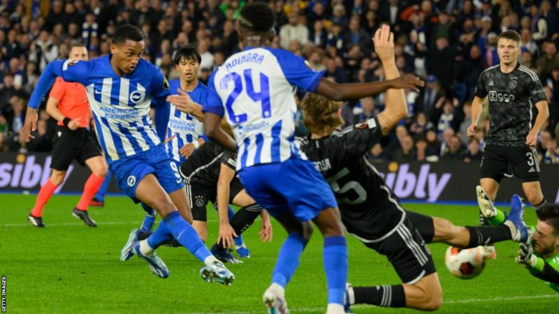 Brighton Earn First Victory In Europe After Beating Ajax 2-0