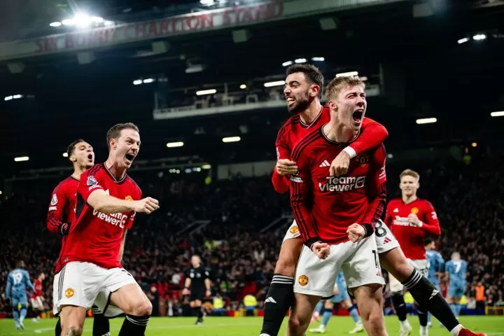 Man Utd 3-2 Aston Villa: Hojlund’s First EPL Goal Decides Winner