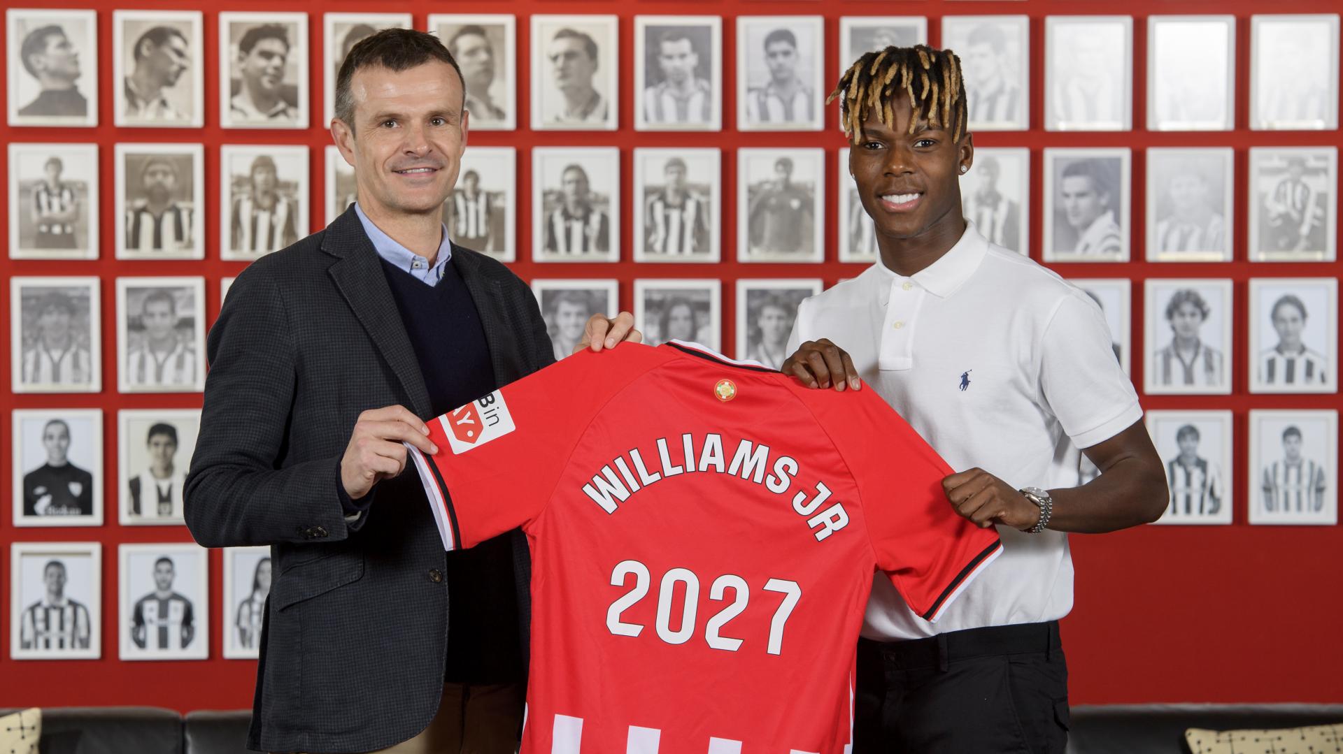 Nico Williams Signs New Contract With Athletic Bilbao
