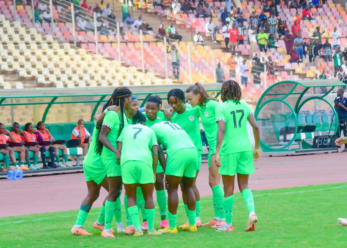 Super Falcons Overcame Cameroon’s Resilience As They Move Into Final Round Of Olympics Qualifiers