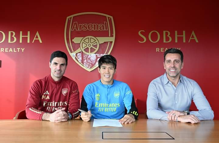 Arsenal’s Tomiyasu Signs New Deal; To Extend Stay In North London Till 2026