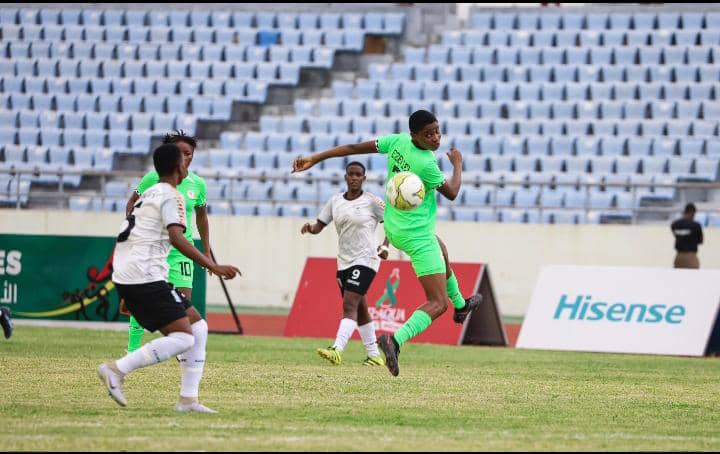 Just In: African Games; Falconets Through To The Final After Beating Uganda 2:0