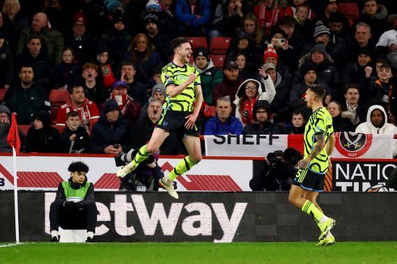 Arsenal Brutalized Sheffield United By 6 Goals To Nil At Bramall Lane