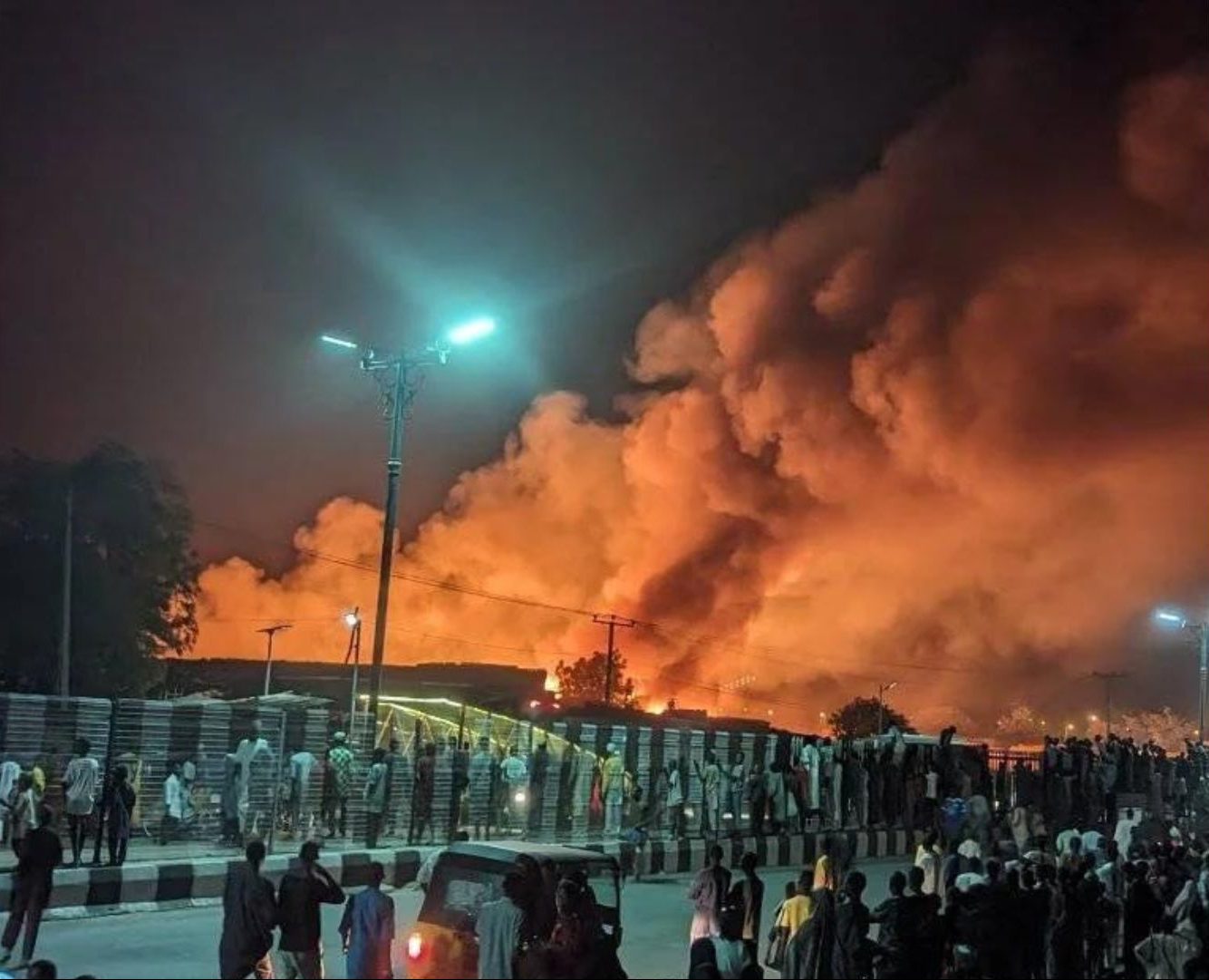 Borno Market Suffers Another Fire Outbreak