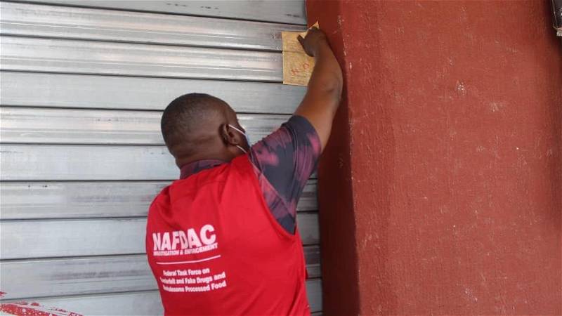 NAFDAC Busts Illegal Operation Selling Fake Alcoholic Drinks In Lagos