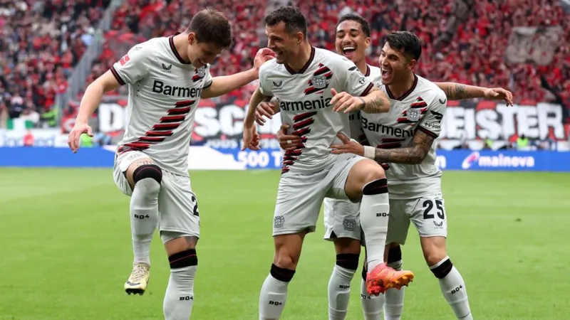 Bundesliga: Bayer Leverkusen Thrash Frankfurt 5:1, As Unbeaten Run Continues