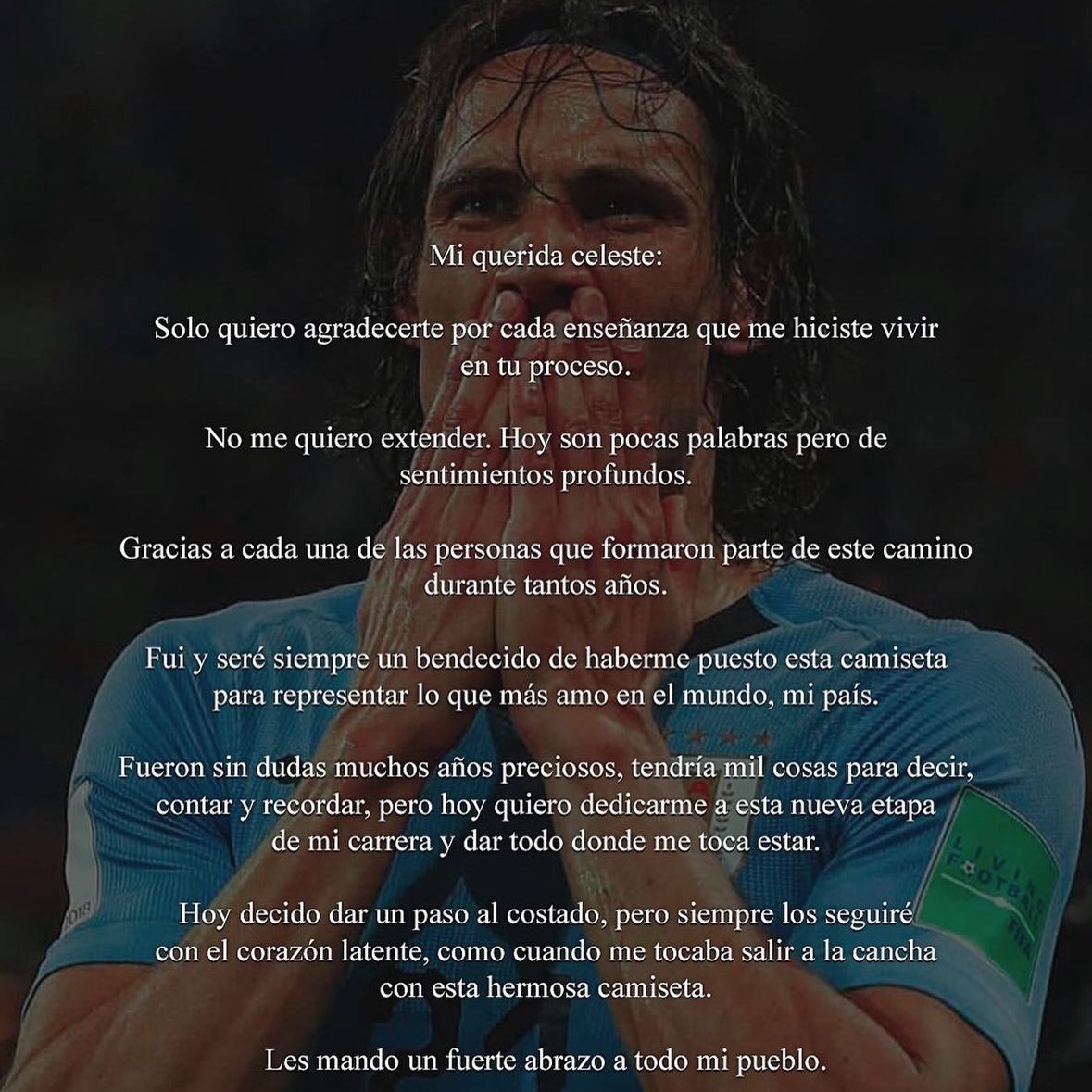 Edinson Cavani Retires from International Football