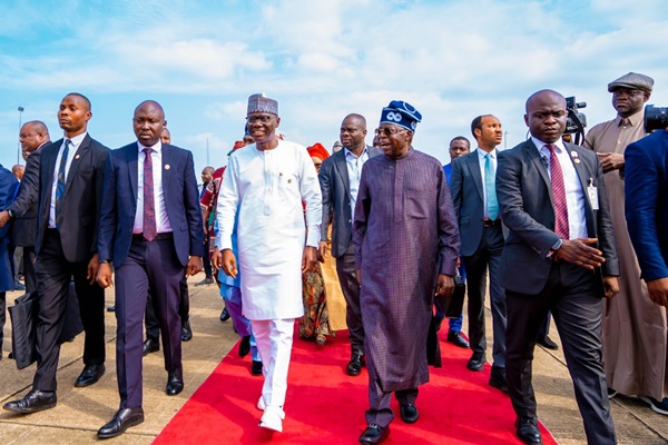 President Tinubu Returns To Nigeria Following Arab-Islamic Summit In Riyadh