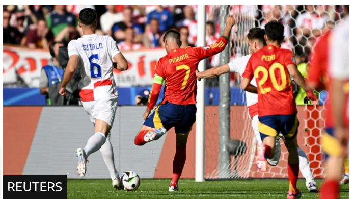 Euro 2024: Spain Convincingly Beat Croatia 3:0 To Kickoff Their Campaign