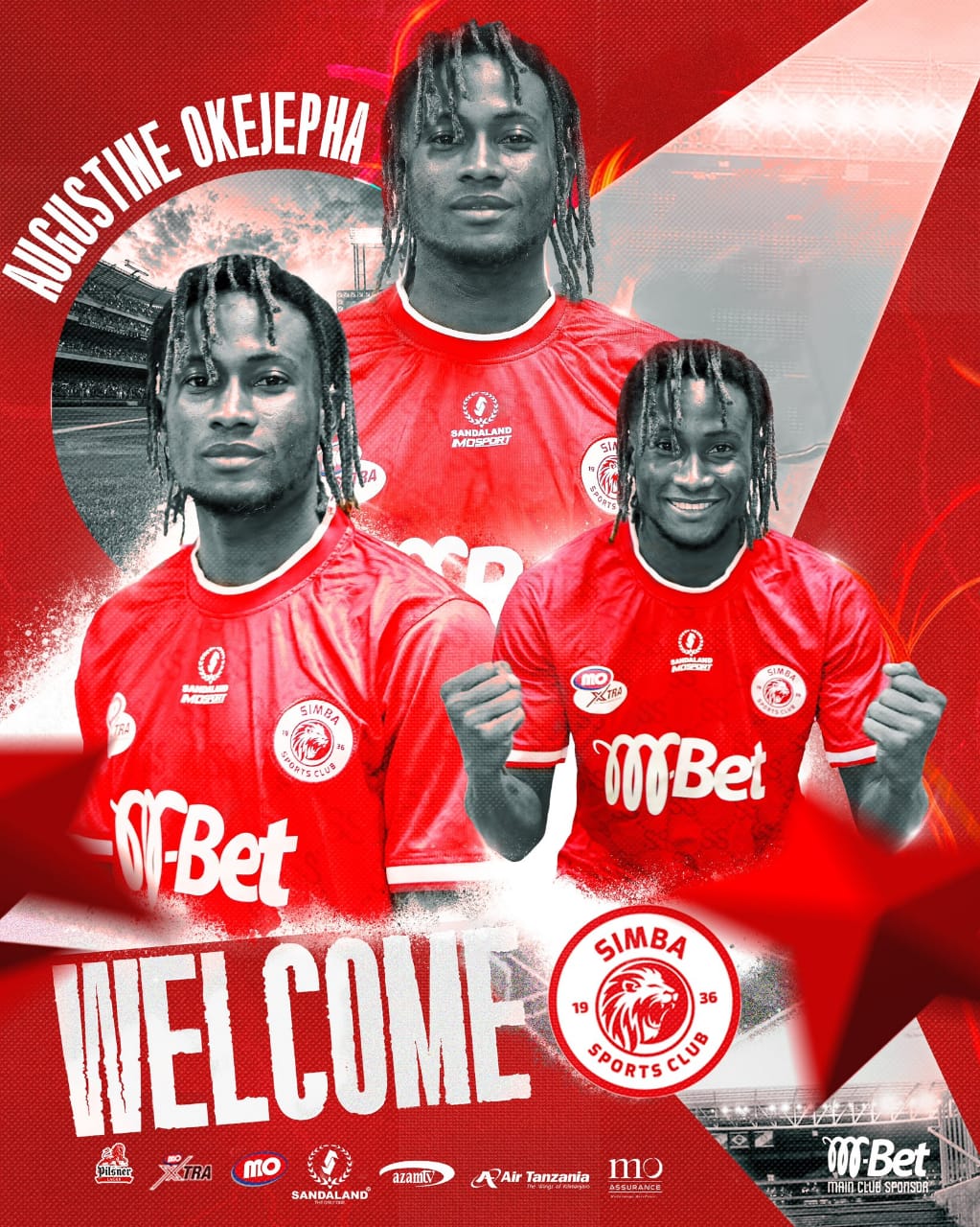 Simba SC Signs Augustine Okejepha From Rivers United