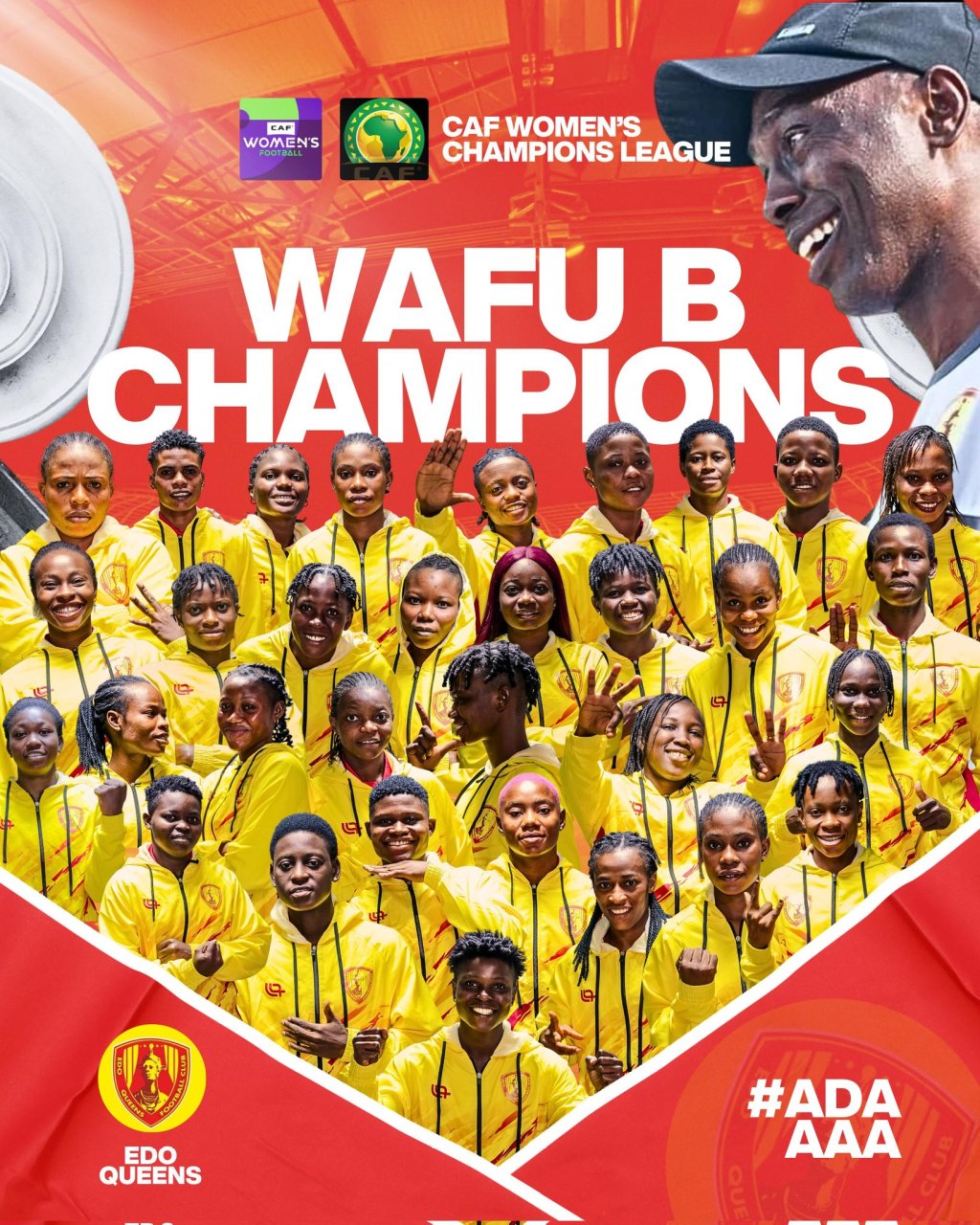 Edo Queens Shine At WAFU B CAF Women’s Champions League Qualifiers