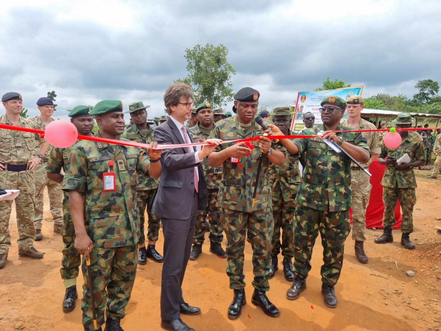 UK Donates Counter-Insurgency Training Facility To Strengthen Nigerian Army