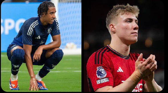 Manchester United Confirm Injury Setbacks for Leny Yoro and Rasmus Højlund