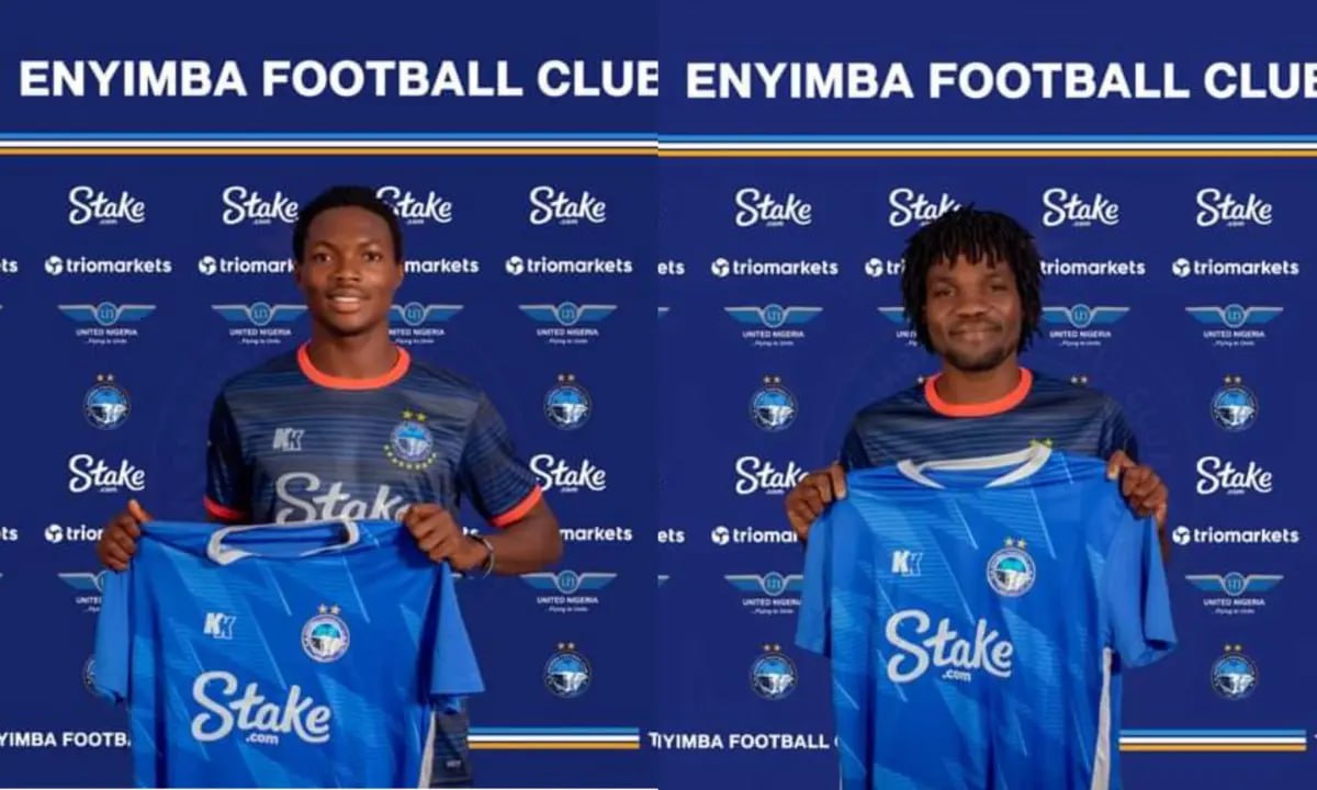 NPFL: Enyimba Promote Two Youngsters To Senior Team