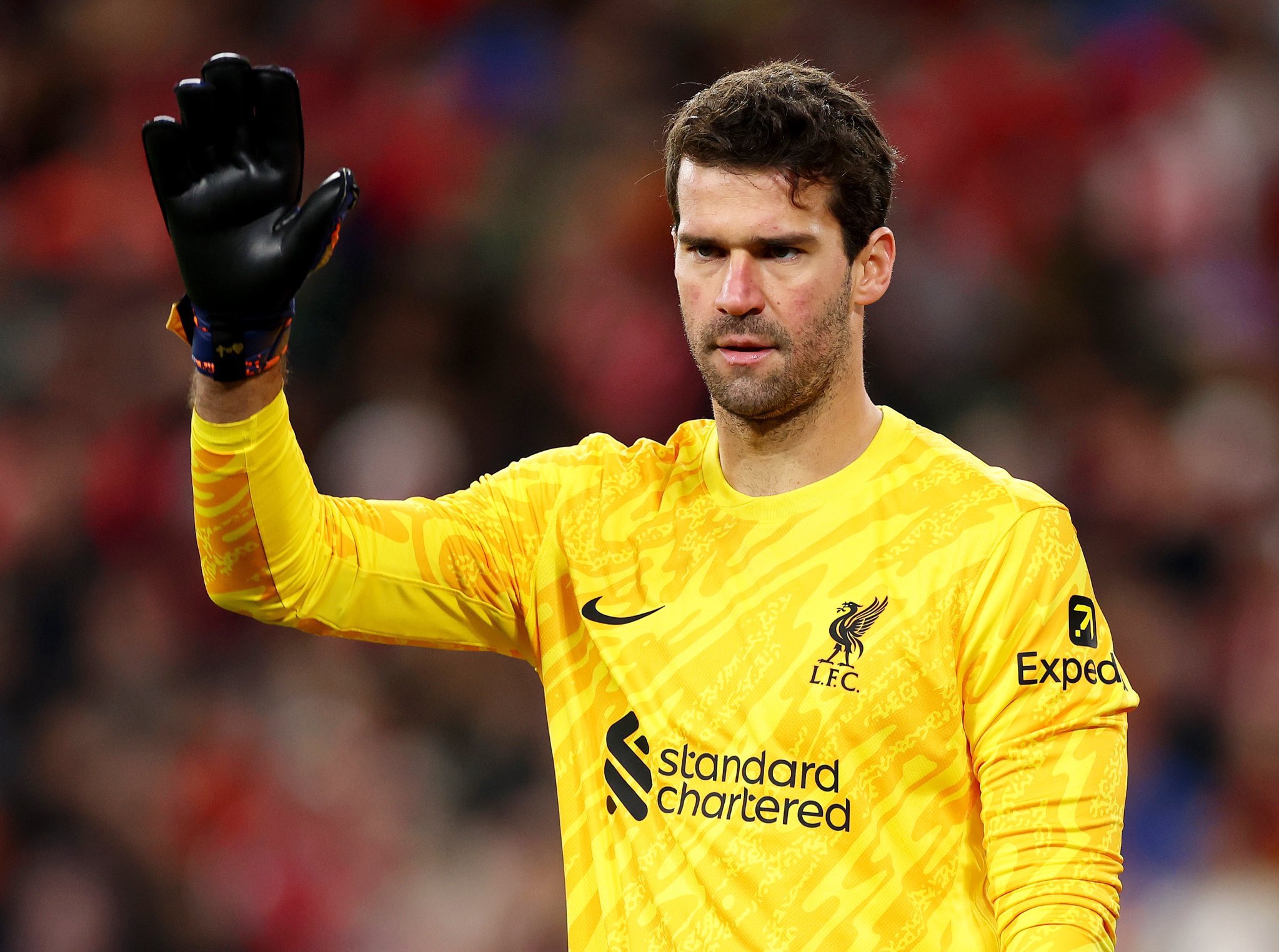Liverpool’s Alisson Becker Sidelined For Six Weeks With Hamstring Injury