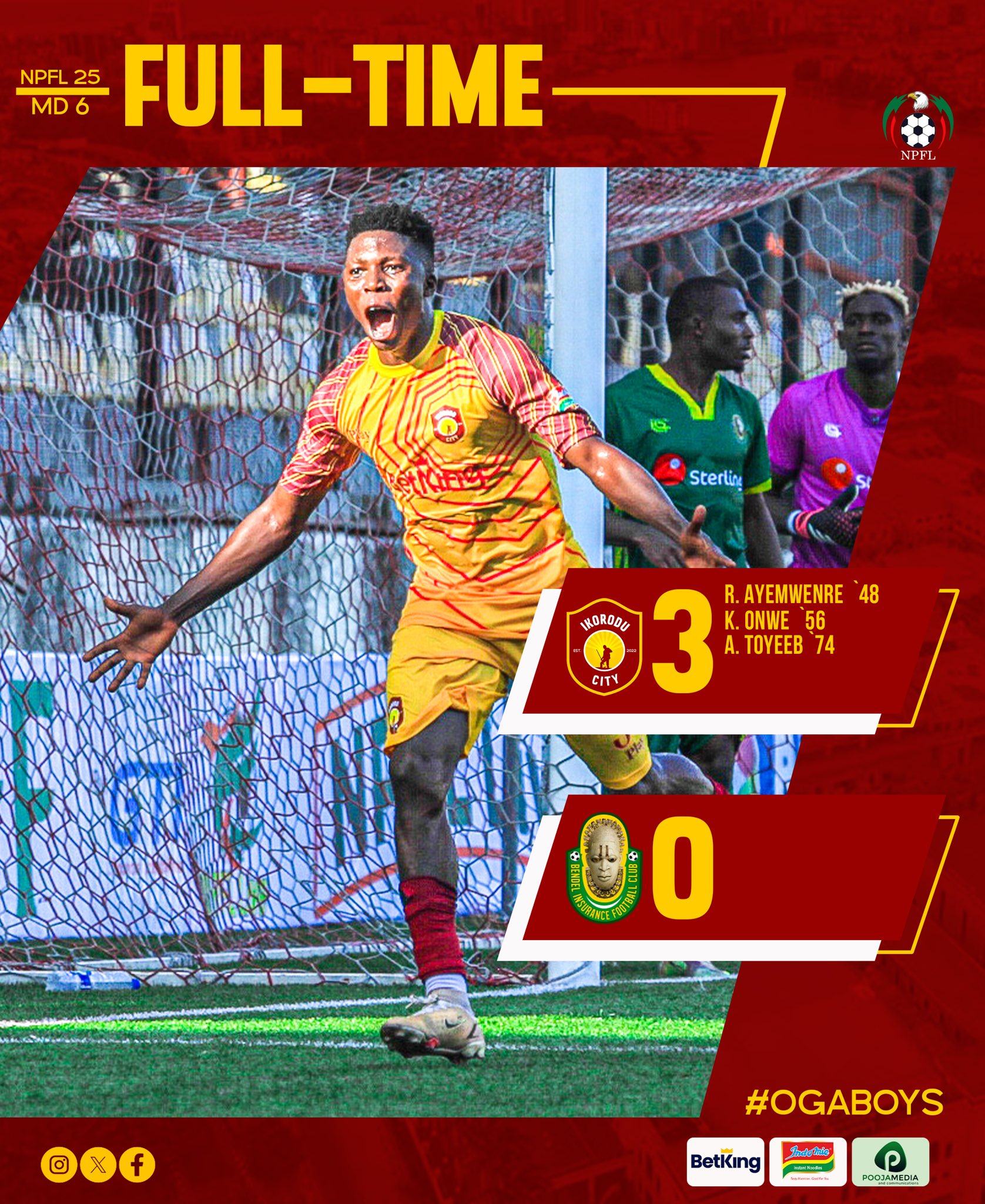 Ikorodu City Secure First NPFL Victory With Dominant Performance