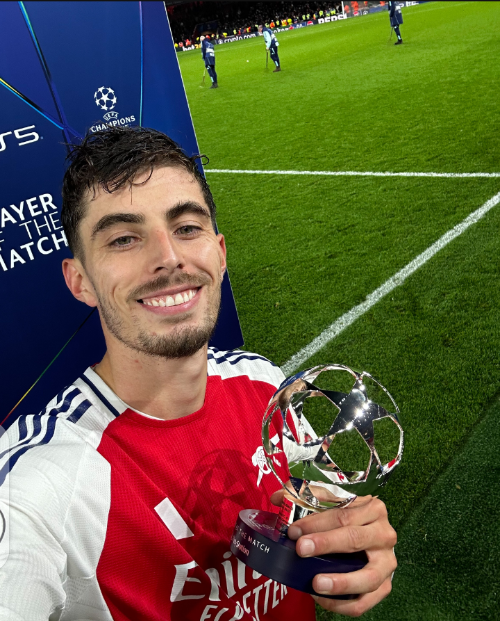 Champions League: Arsenal Outshines PSG At The Emirates As Gunners Unbeaten Run Continues