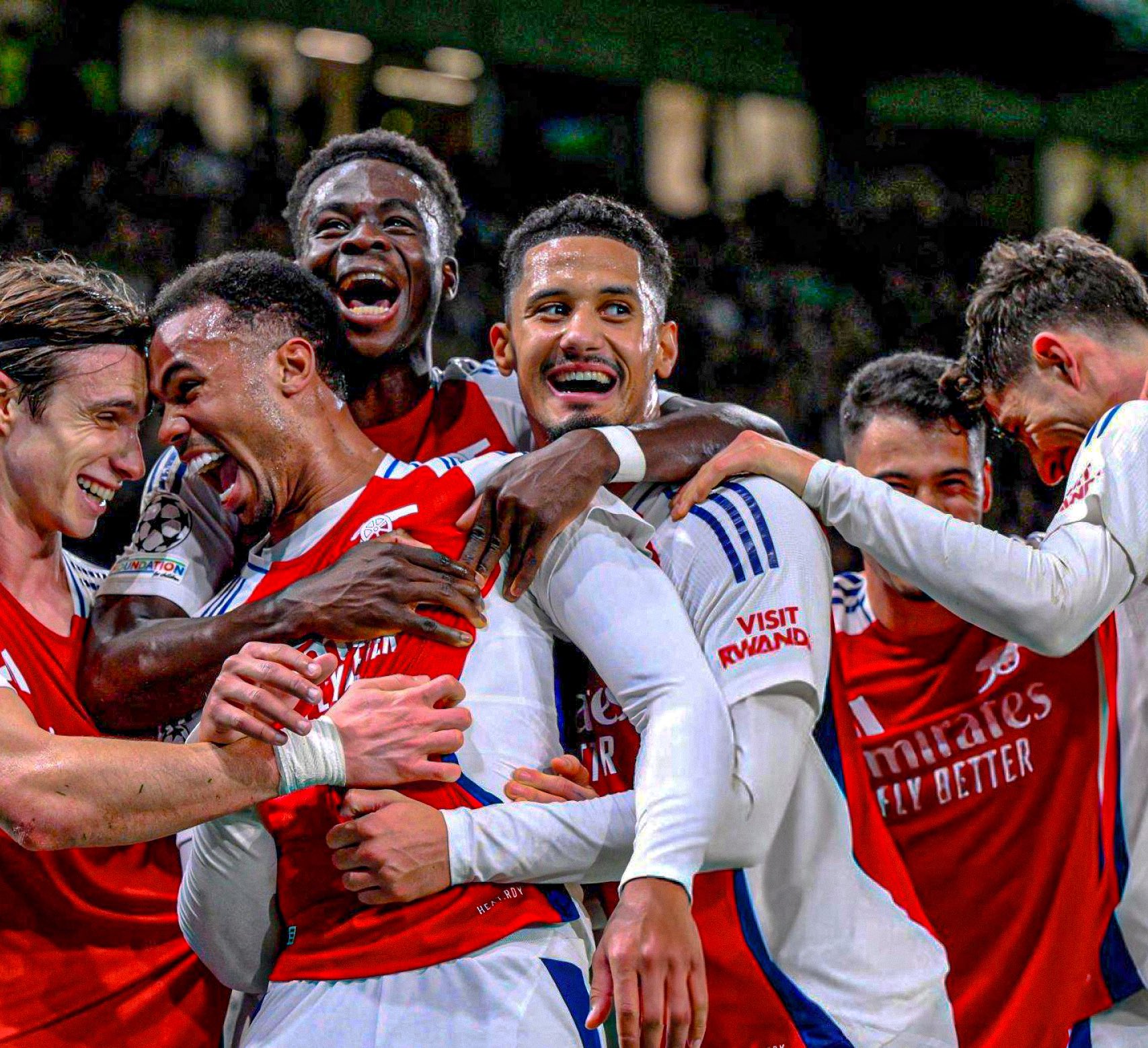 Arsenal Thrash Sporting 5-1 In Champions League Masterclass