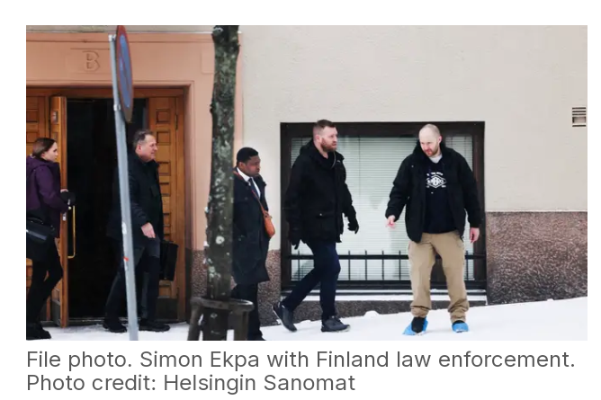 Simon Ekpa Jailed In Finland For Terror-Related Offences