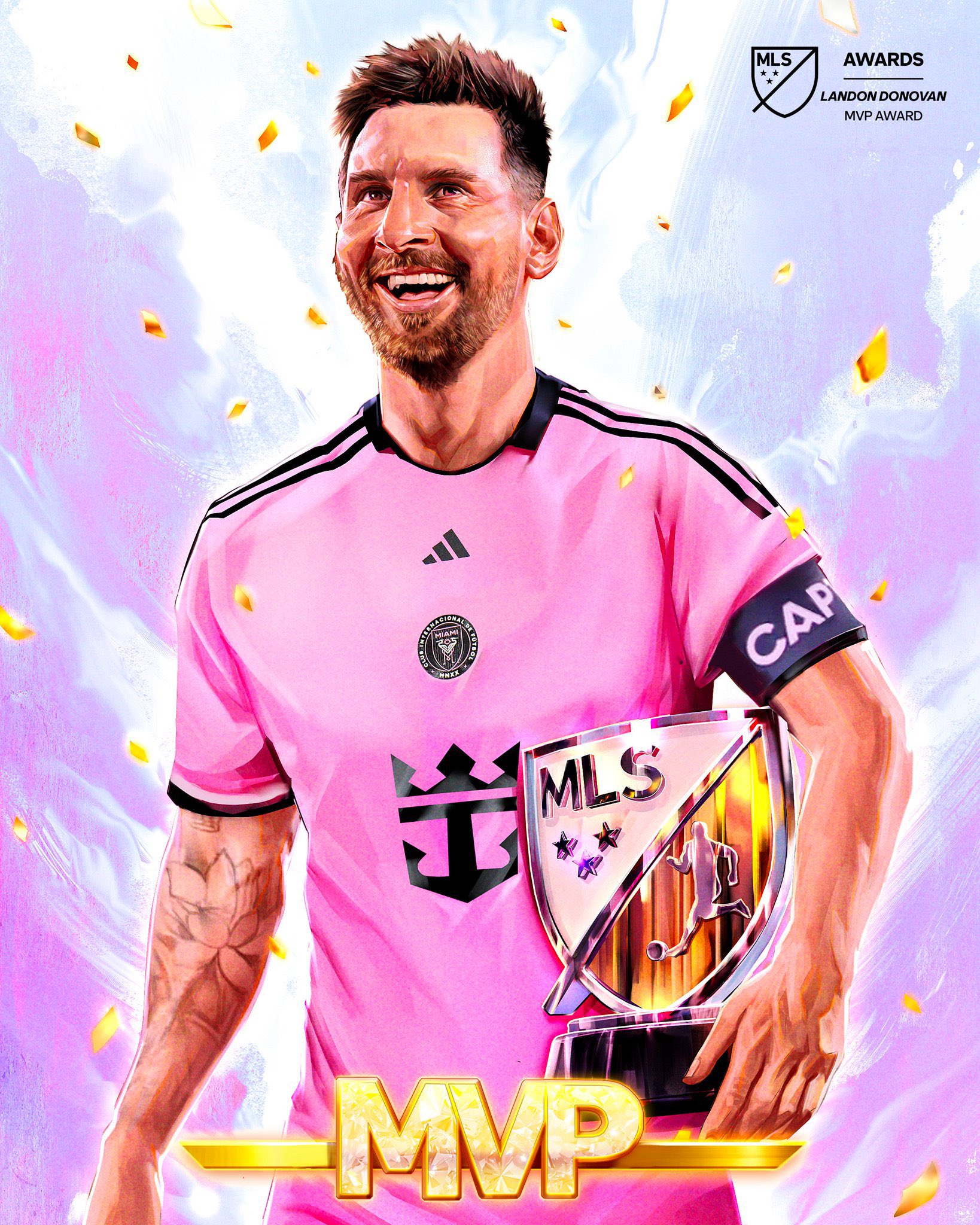 Lionel Messi Crowned MLS Most Valuable Player
