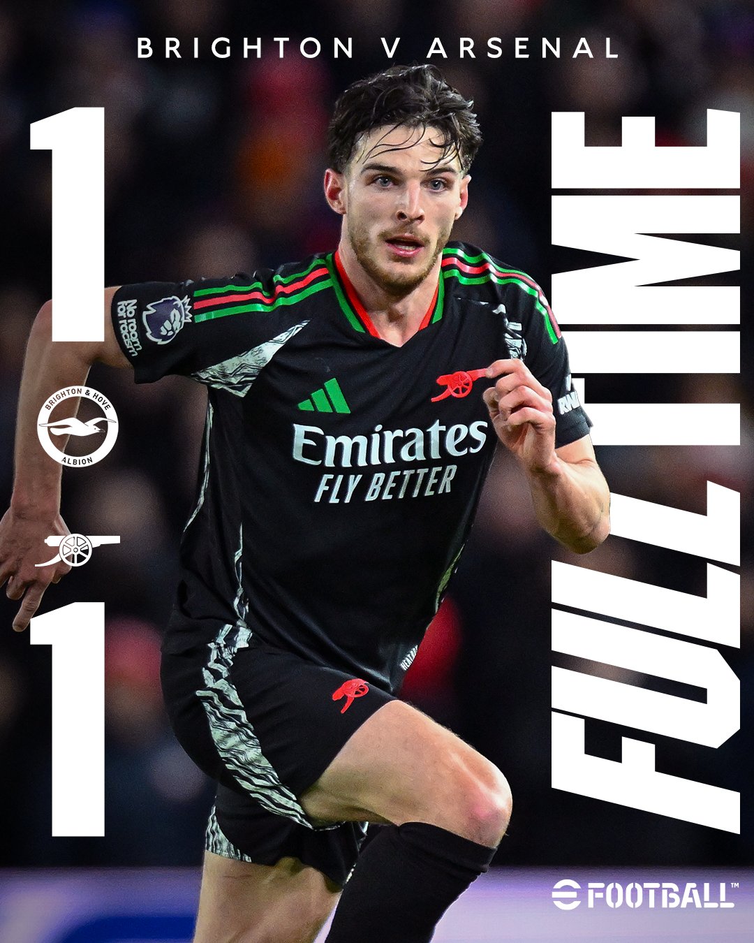 Arsenal’s Title Hopes Dented By Controversial Penalty In Brighton Draw