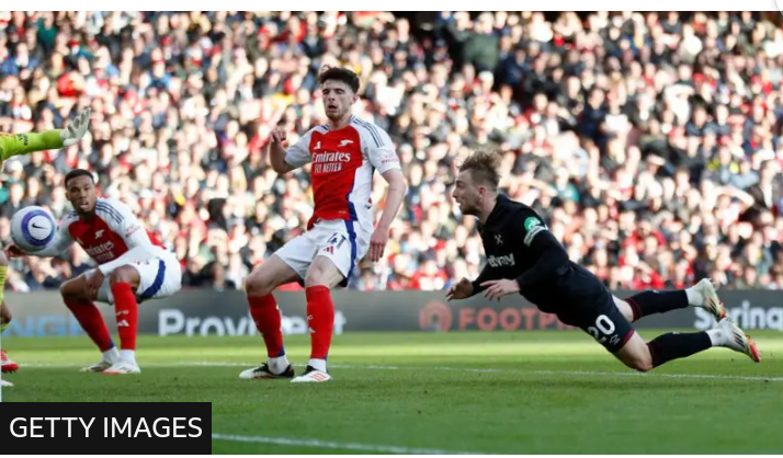 West Ham Stun Arsenal To End Winless Streak