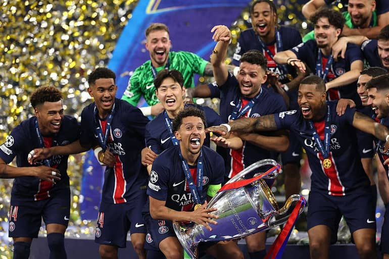 Breaking News: PSG Triumph With 5-0 Thrashing Of Inter Milan To Claim First Champions League Title