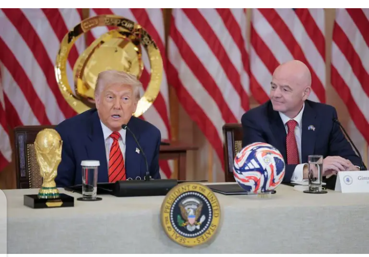 Trump Floats World Cup Incentive For Russia To End Ukraine War
