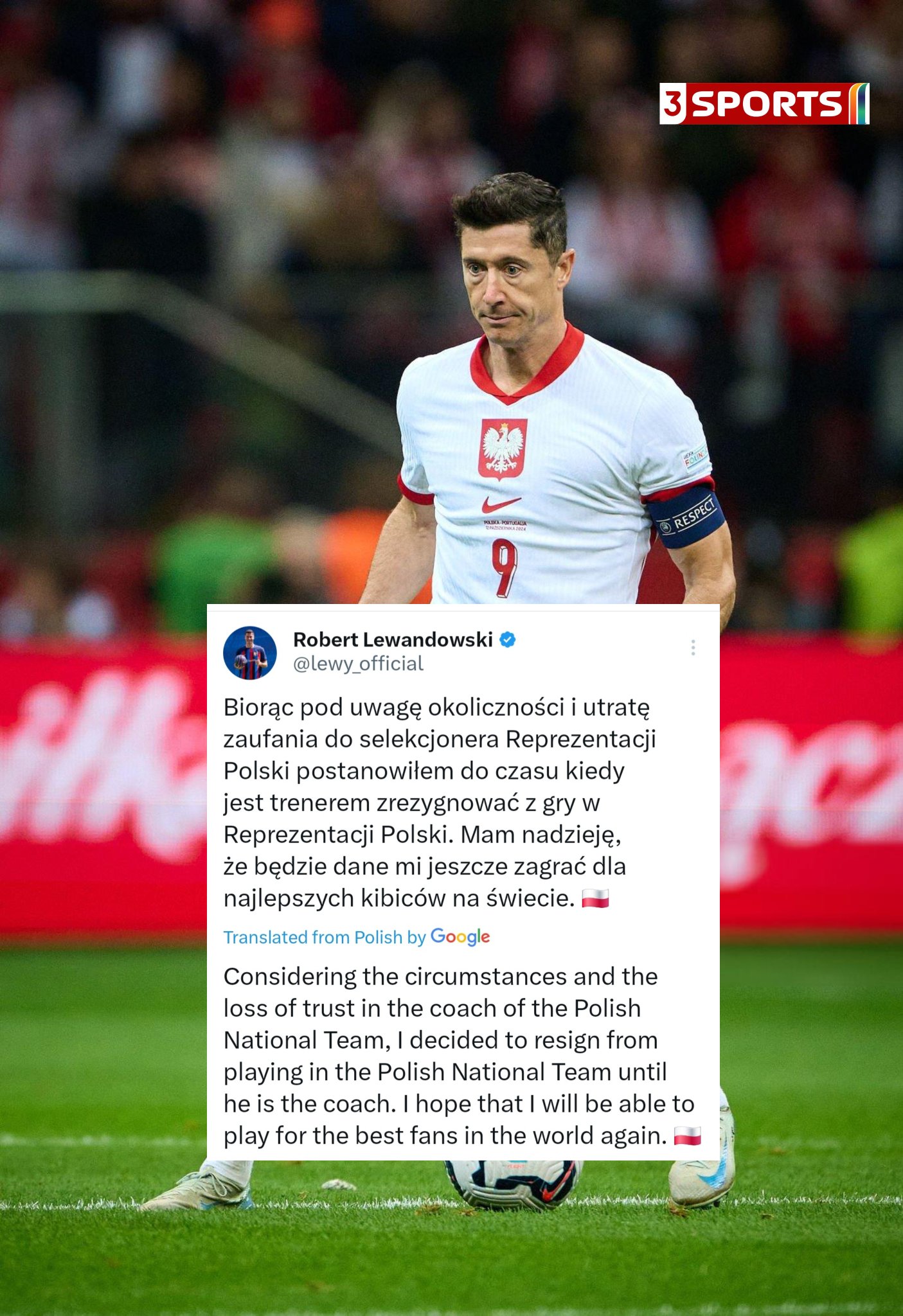Robert Lewandowski Quits Poland National Team After Captaincy Row