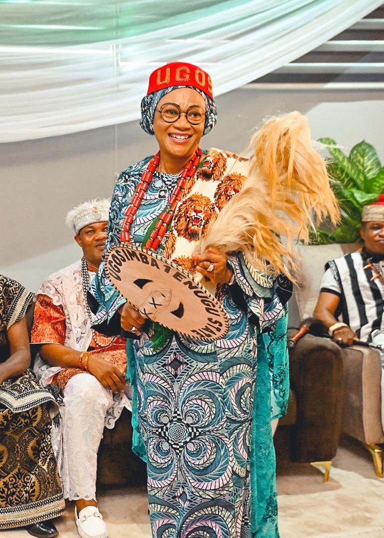 Just-In: First Lady Oluremi Tinubu Honoured With Prestigious Chieftaincy Title In Enugu State