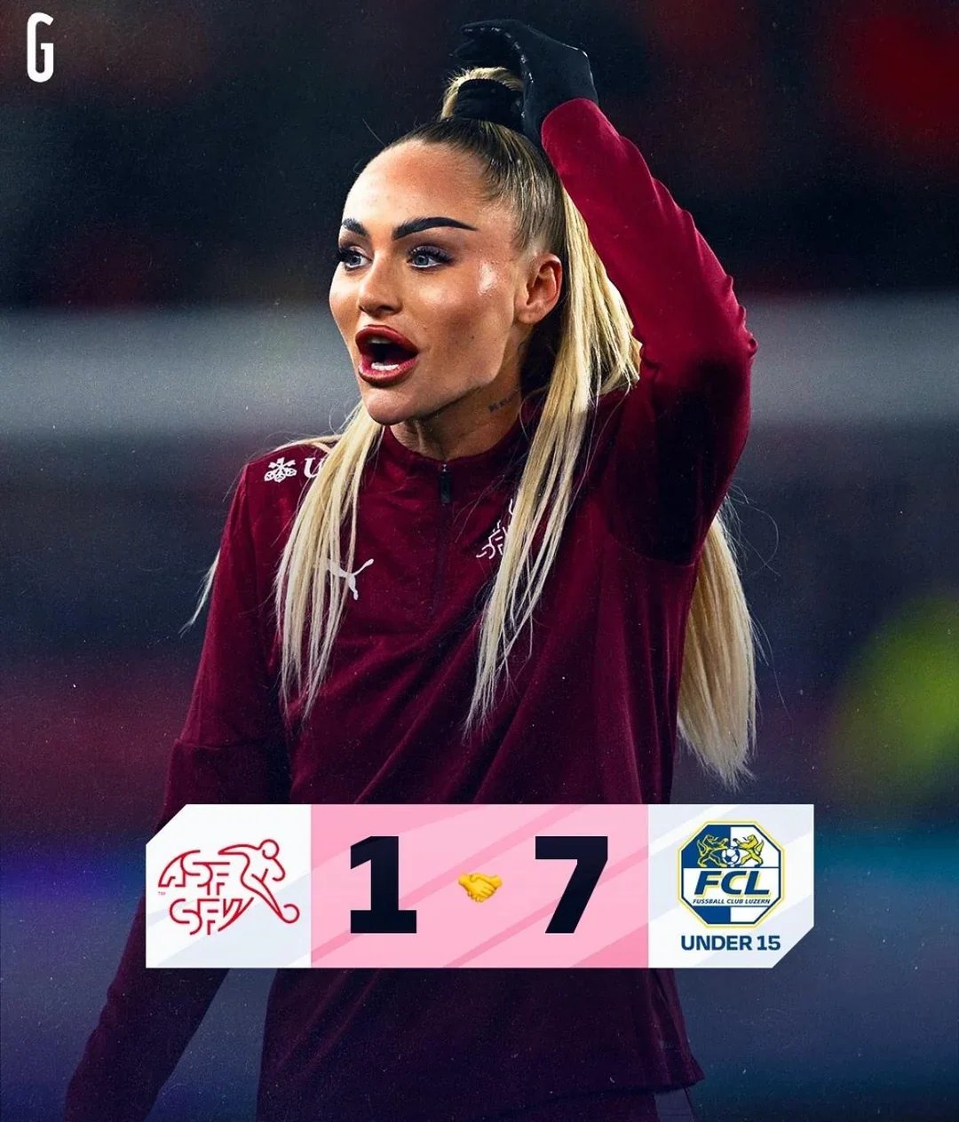 Swiss Women’s National Team Suffers Heavy 7:1 Defeat In Friendly Against Luzern U-15 Boys