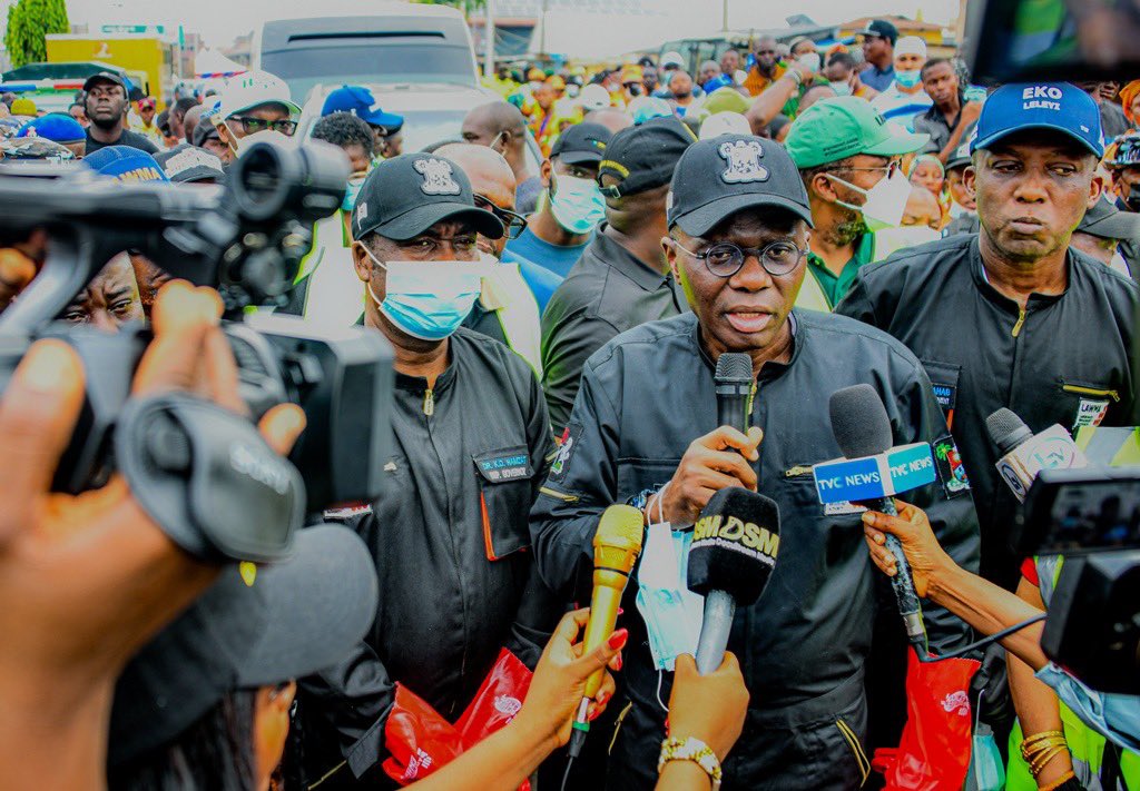 Lagos State Reintroduces Monthly Environmental Sanitation Programme